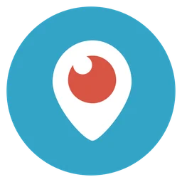 Periscope logo, icon version, on a transparent background