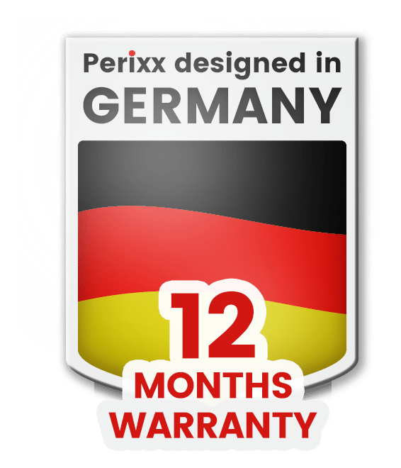 Perixx logo on a transparent background