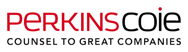 Perkins Coie logo on a transparent background