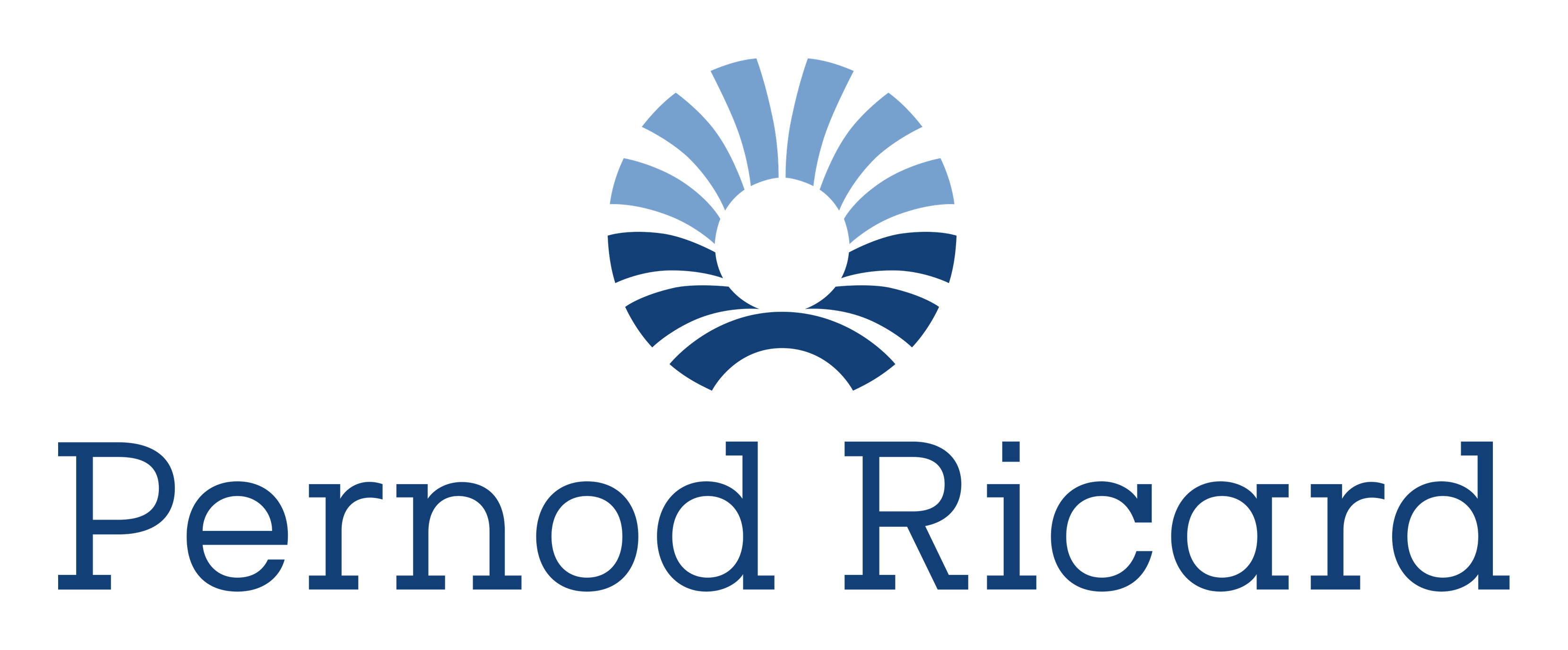 Pernod Ricard logo on a transparent background