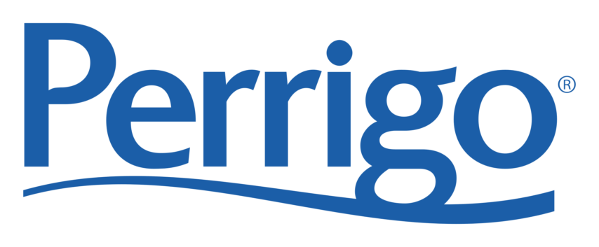Perrigo logo on a transparent background