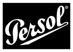 Persol logo, black version, on a transparent background