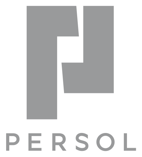 Persol logo on a transparent background