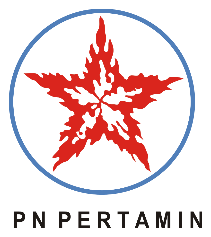 Pertamina logo, icon version, on a transparent background