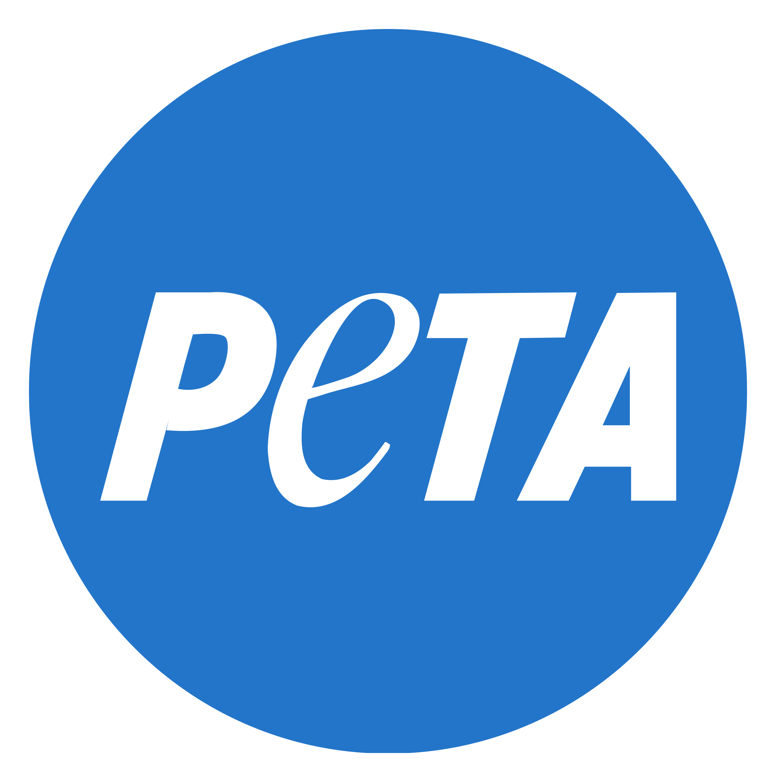 Logo da Peta em fundo transparente