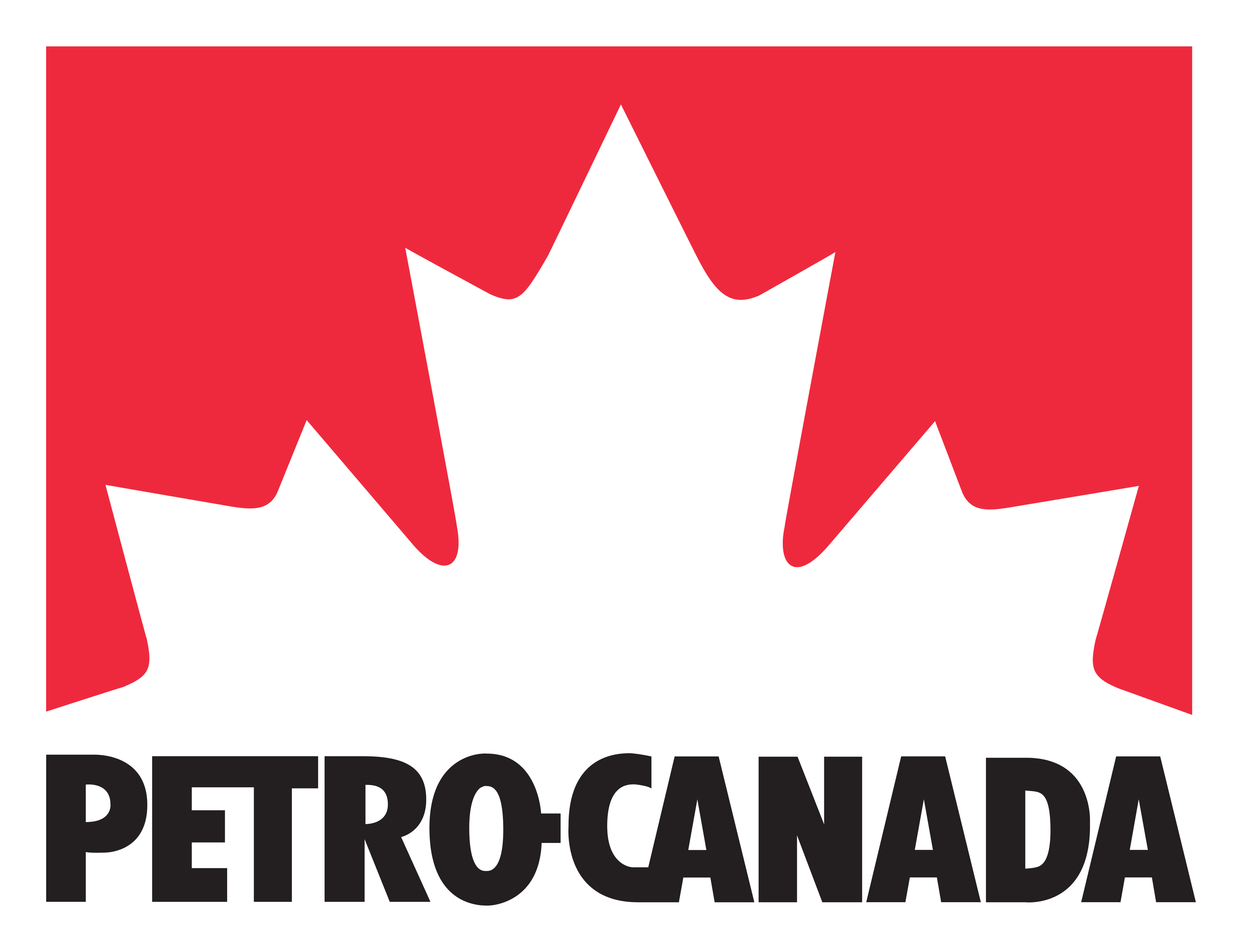 Petro Canada logo on a transparent background
