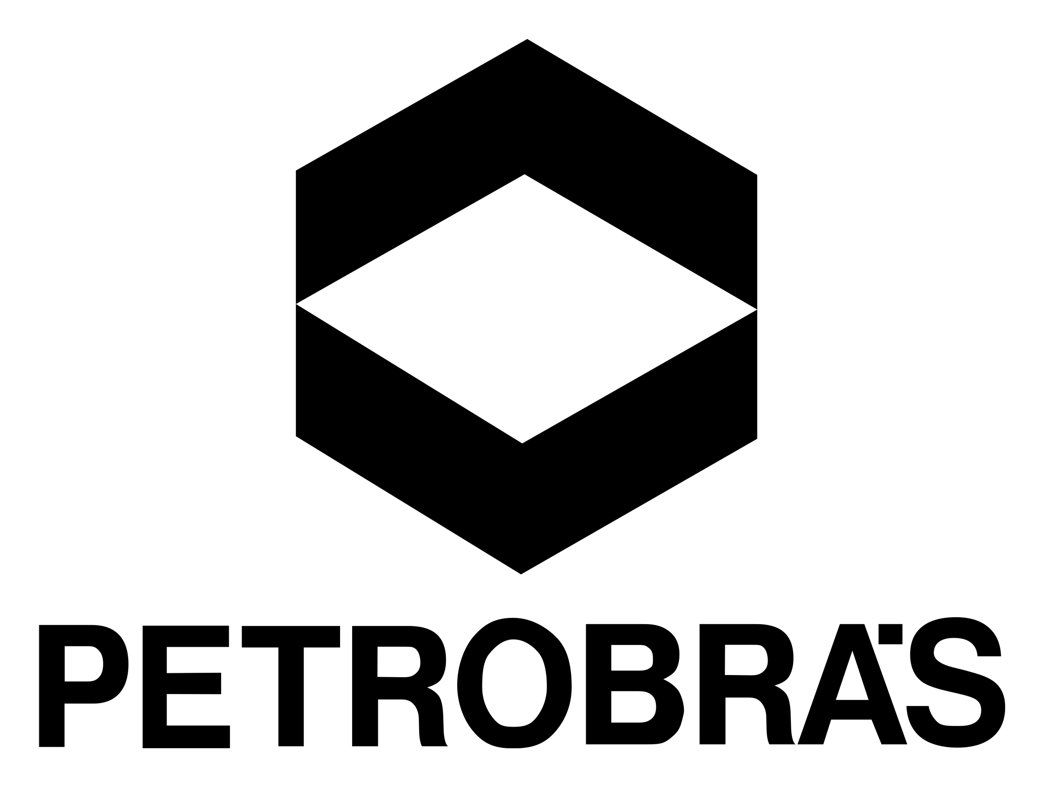 Petrobras logo on a transparent background