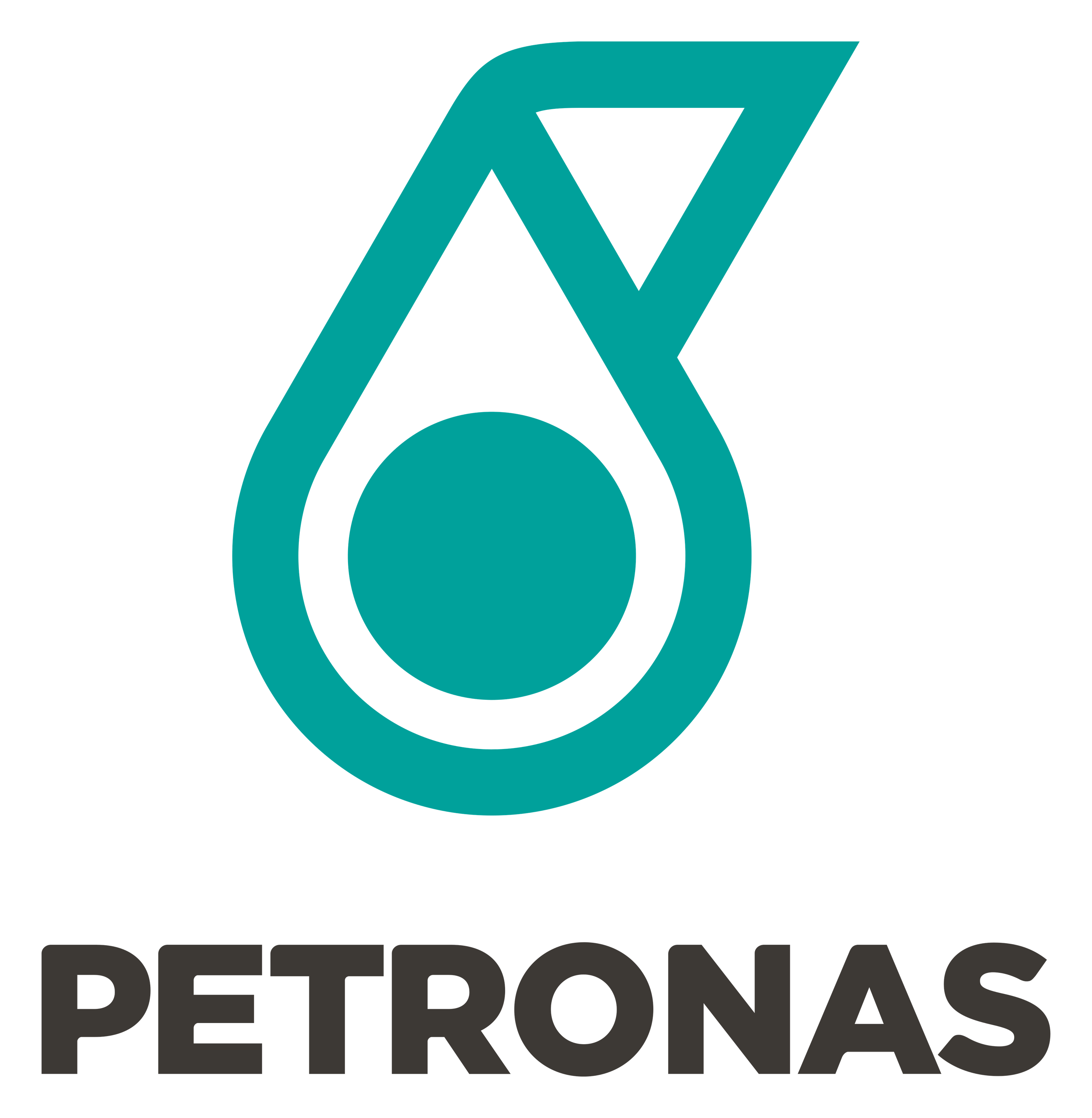 Petronas logo on a transparent background