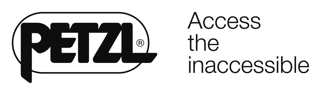 Petzl logo on a transparent background
