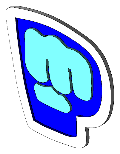 Logo de Pewdiepie sobre fondo transparente