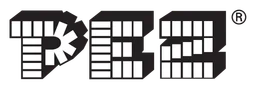 Pez logo, monochrome wordmark version, on a transparent background