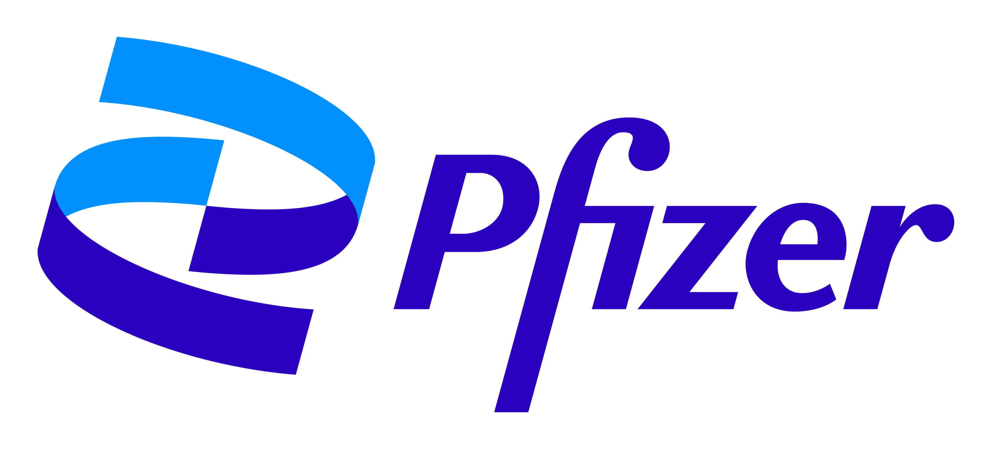 Pfizer logo on a transparent background
