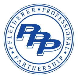 Pfleiderer logo, icon version, on a transparent background