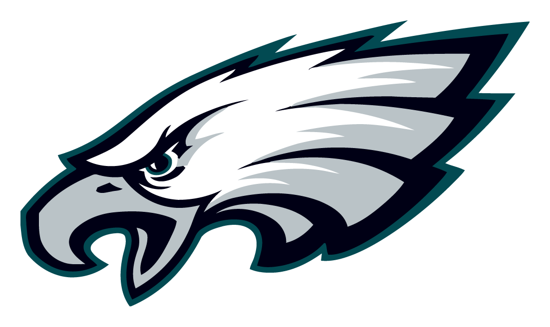 Philadelphia Eagles logo on a transparent background