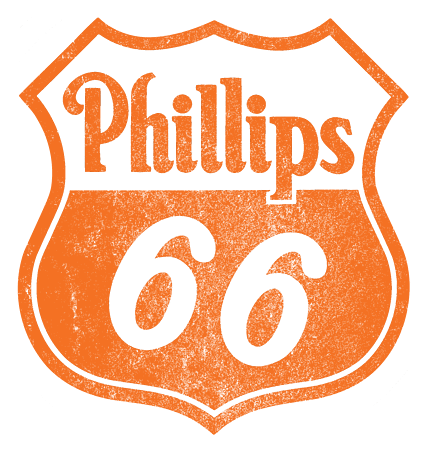 Phillips 66 logo, icon version, on a transparent background