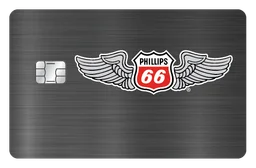 Phillips 66 logo, monochrome version, on a transparent background