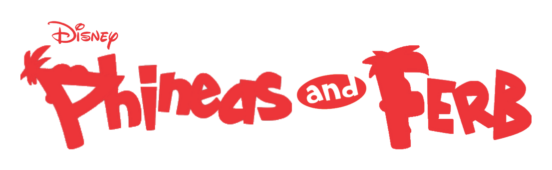 Phineas and Ferb logo on a transparent background
