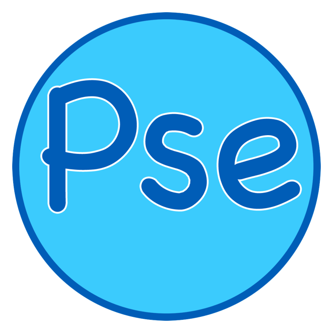 Logo Photoshop Elements sur fond transparent