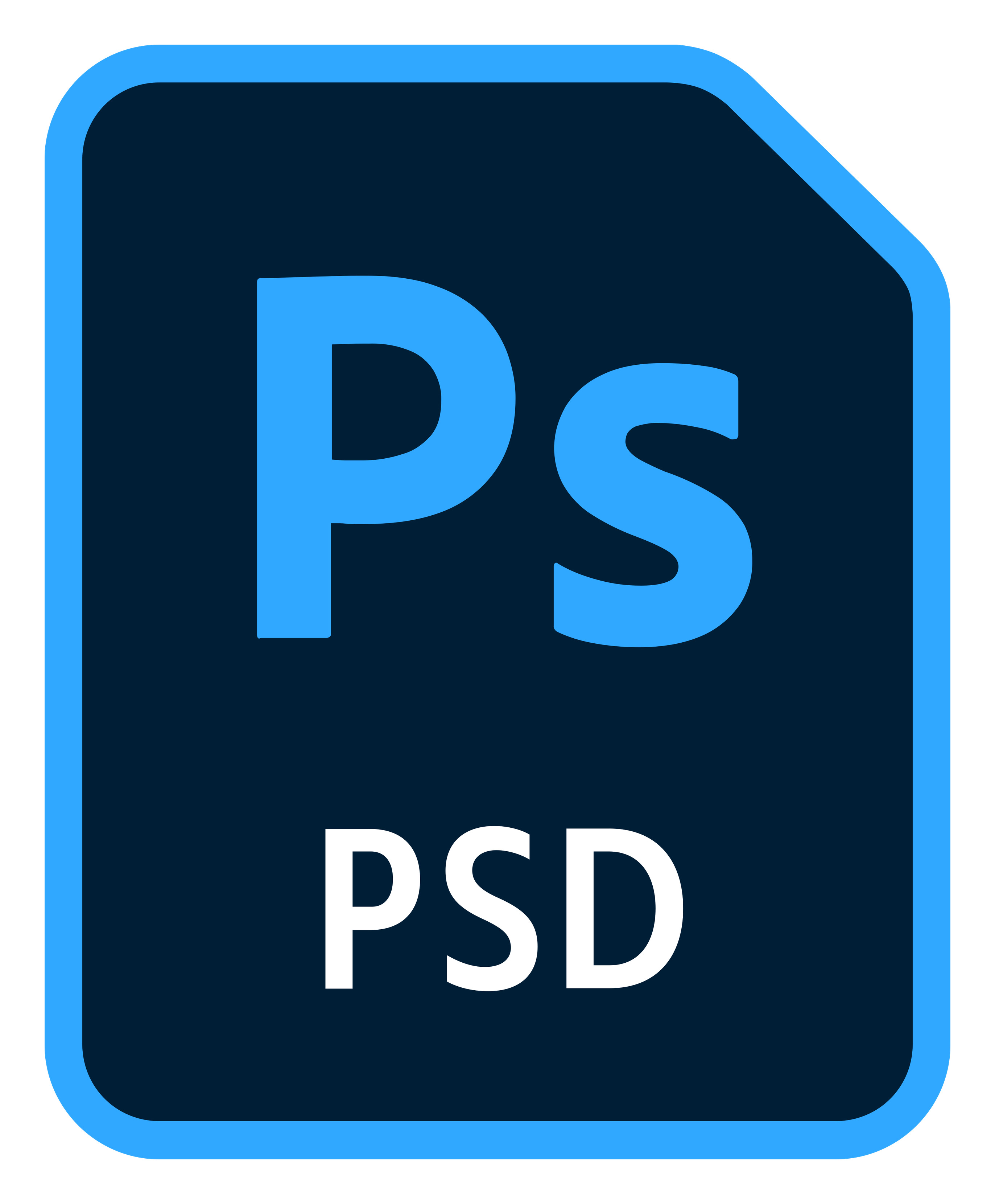 Logo Photoshop sur fond transparent