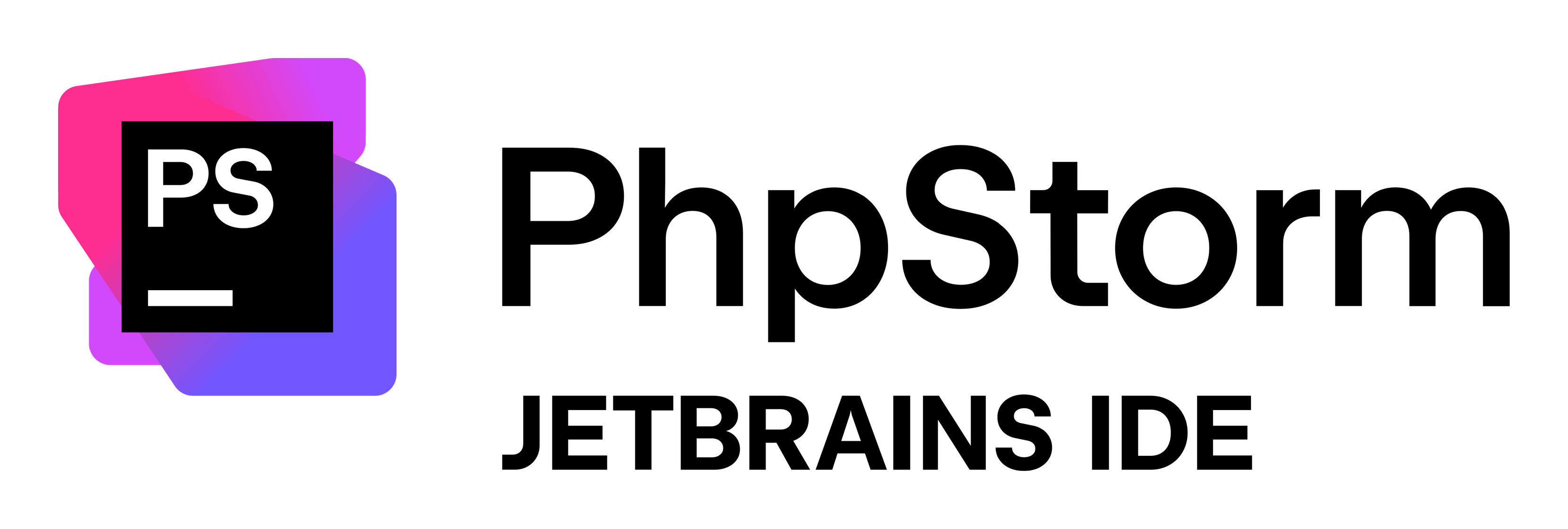 PhpStorm logo on a transparent background