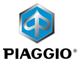 Piaggio logo, horizontal version, on a transparent background