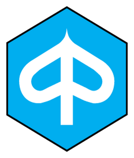 Piaggio logo, icon version, on a transparent background