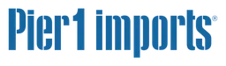 Pier 1 Imports logo, wordmark version, on a transparent background