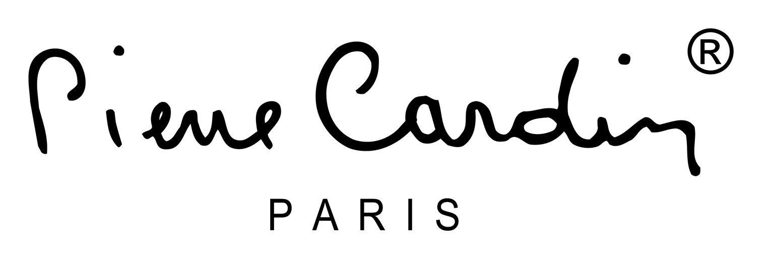 Pierre Cardin logo on a transparent background