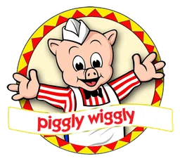 Piggly Wiggly logo, icon version, on a transparent background