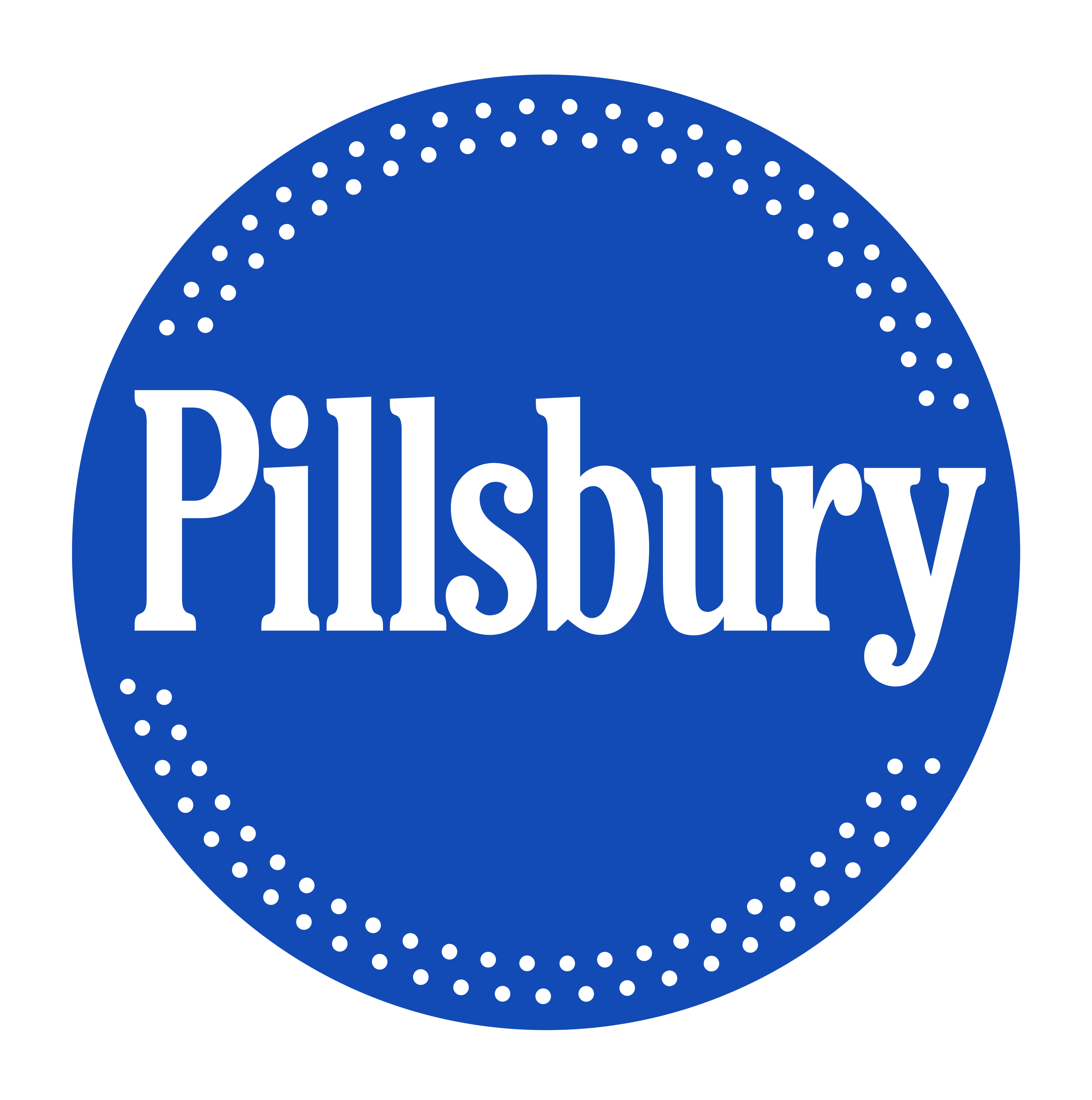 Pillsbury logo on a transparent background