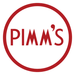 Pimms logo, icon version, on a transparent background