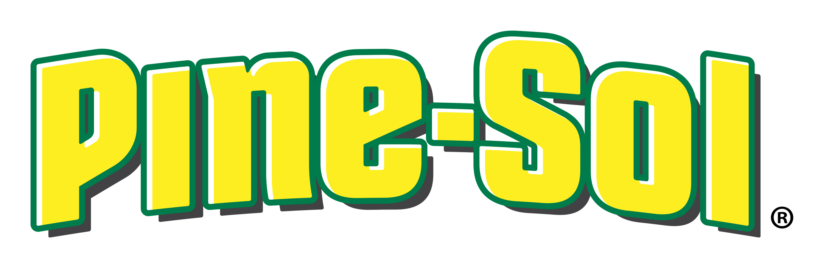Pine Sol logo on a transparent background