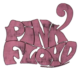 Pink Floyd logo, icon version, on a transparent background