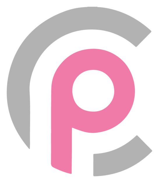 Pinkcoin logo on a transparent background