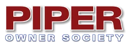 Piper Aircraft logo, wordmark version, on a transparent background