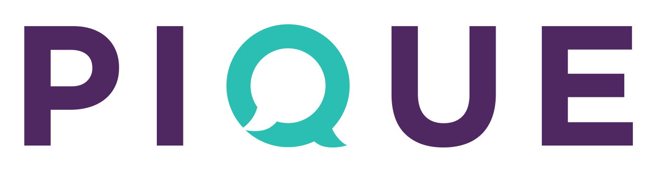 Pique logo on a transparent background