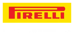 Pirelli logo, horizontal version, on a transparent background