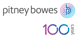 Pitney Bowes のロゴ、horizontalバージョン（背景透過）