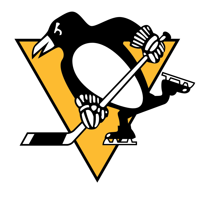 Pittsburgh Penguins logo on a transparent background