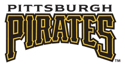 Pittsburgh Pirates logo, horizontal version, on a transparent background