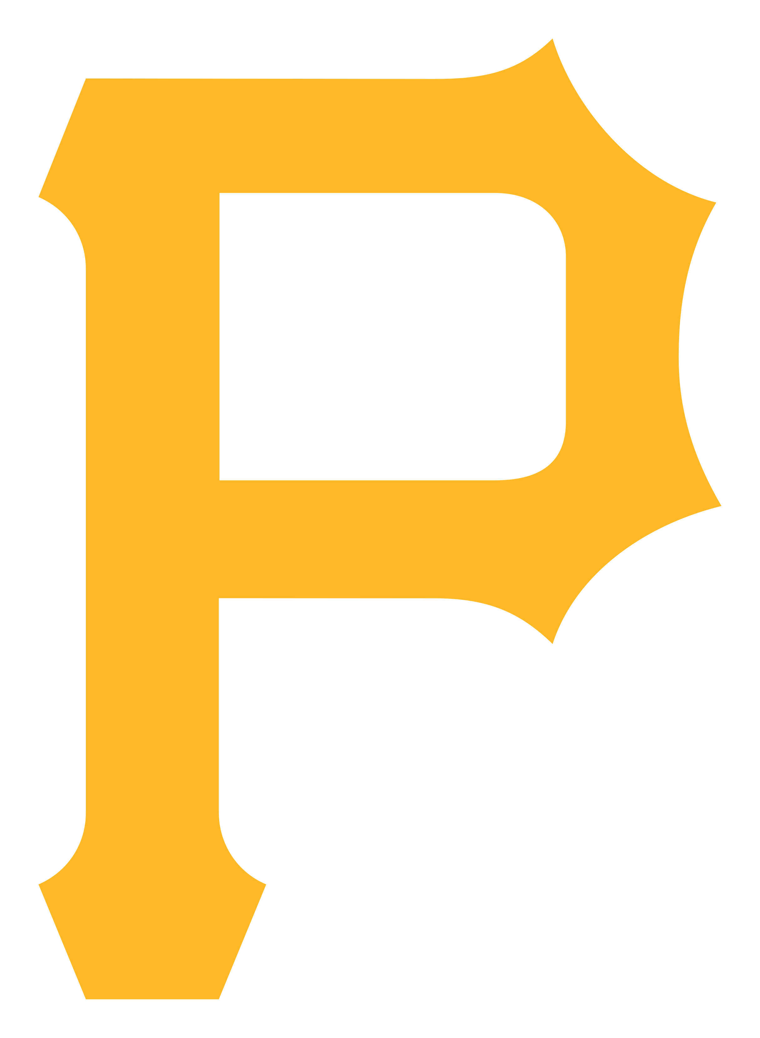 Pittsburgh Pirates logo on a transparent background