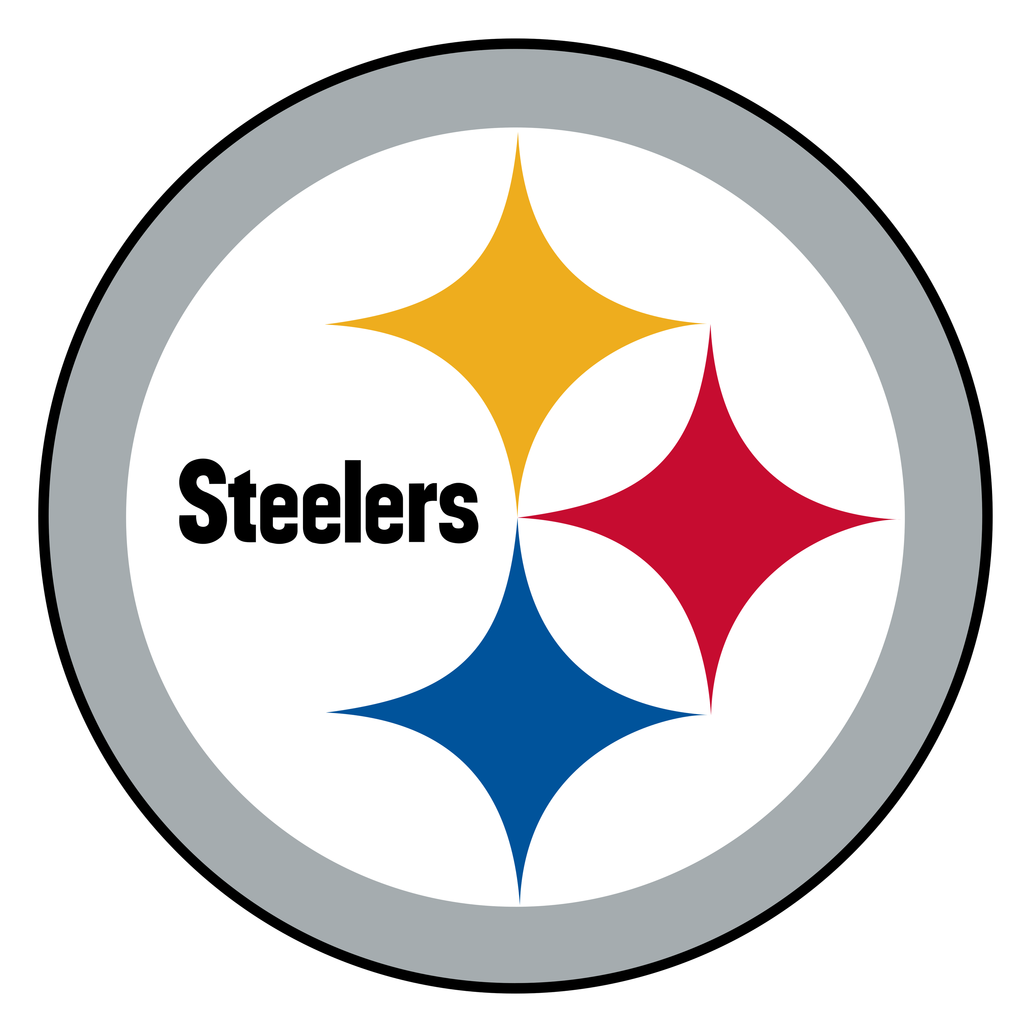 Pittsburgh Steelers logo on a transparent background