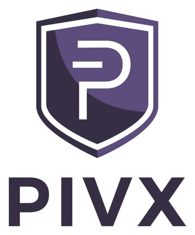 Pivx logo on a transparent background
