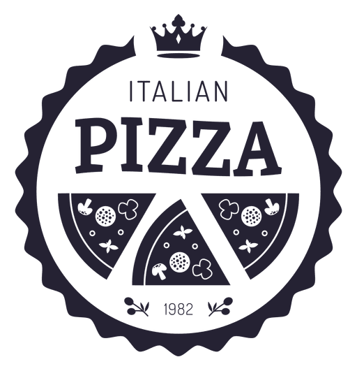 Pizza Pizza logo, black icon version, on a transparent background