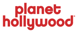 Planet Hollywood logo, wordmark version, on a transparent background