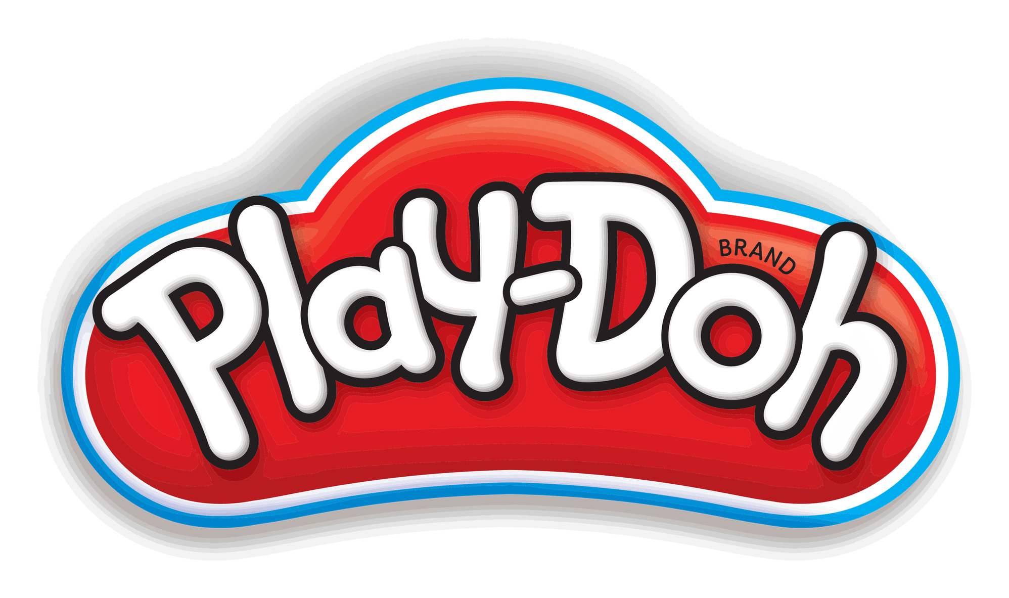 Play Doh logo on a transparent background