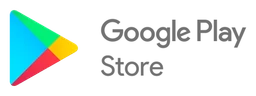 Play Store logo, wordmark version, on a transparent background