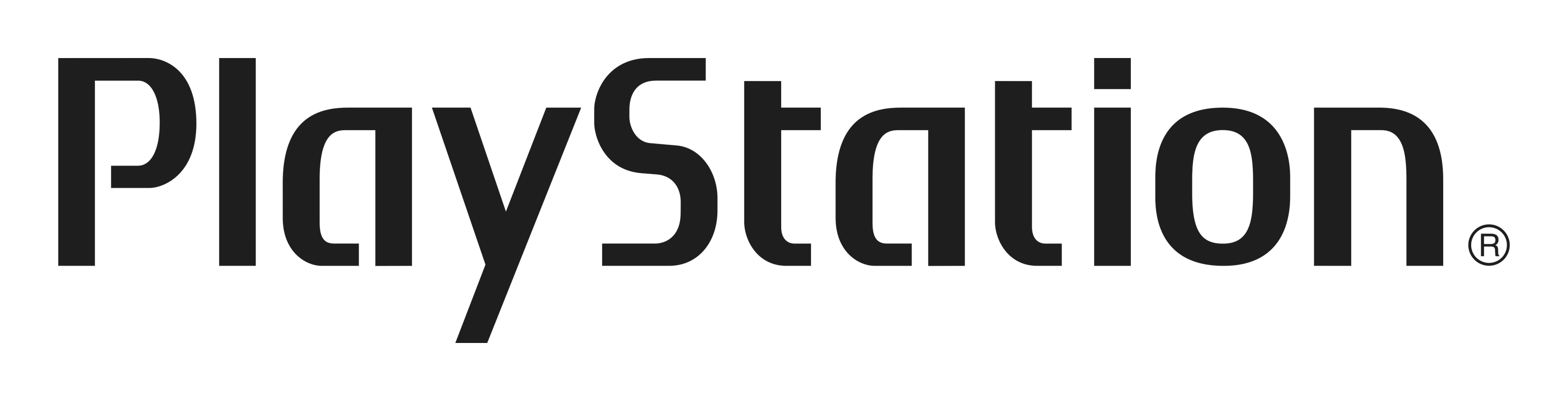 PlayStation logo on a transparent background