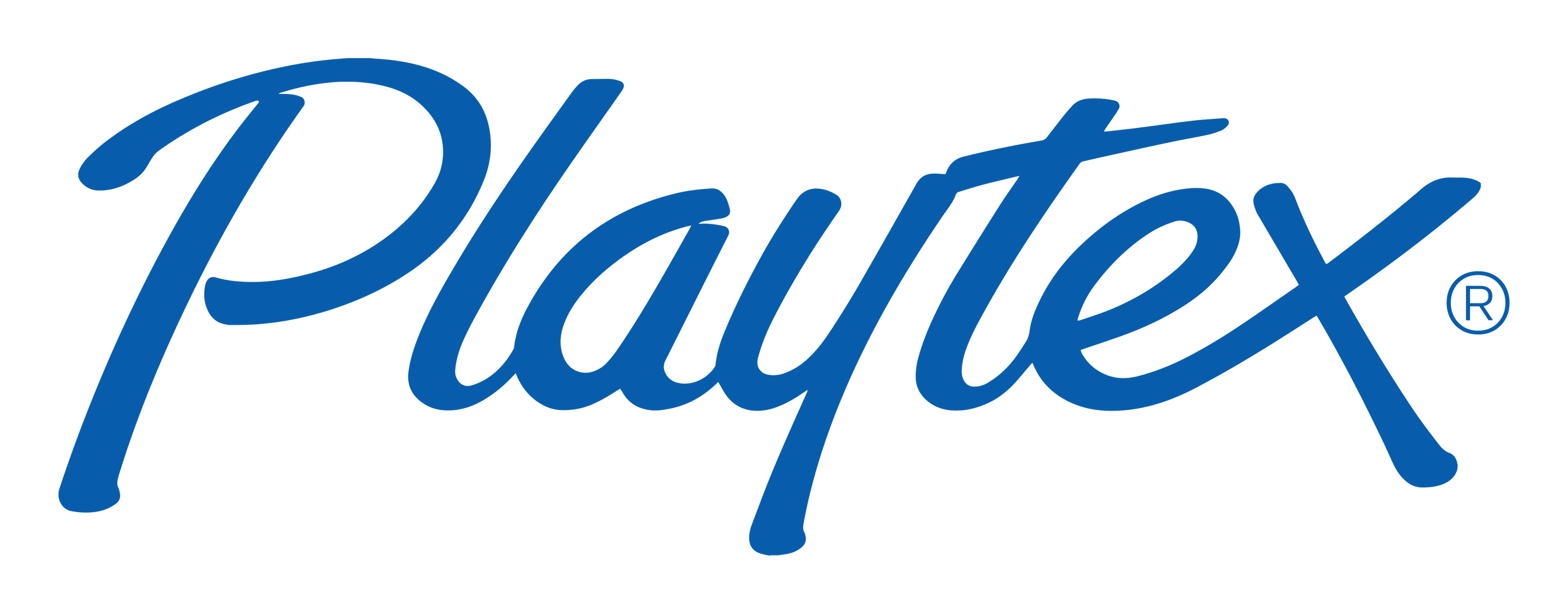 Logo Playtex sur fond transparent
