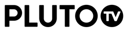Pluton logo, black wordmark version, on a transparent background